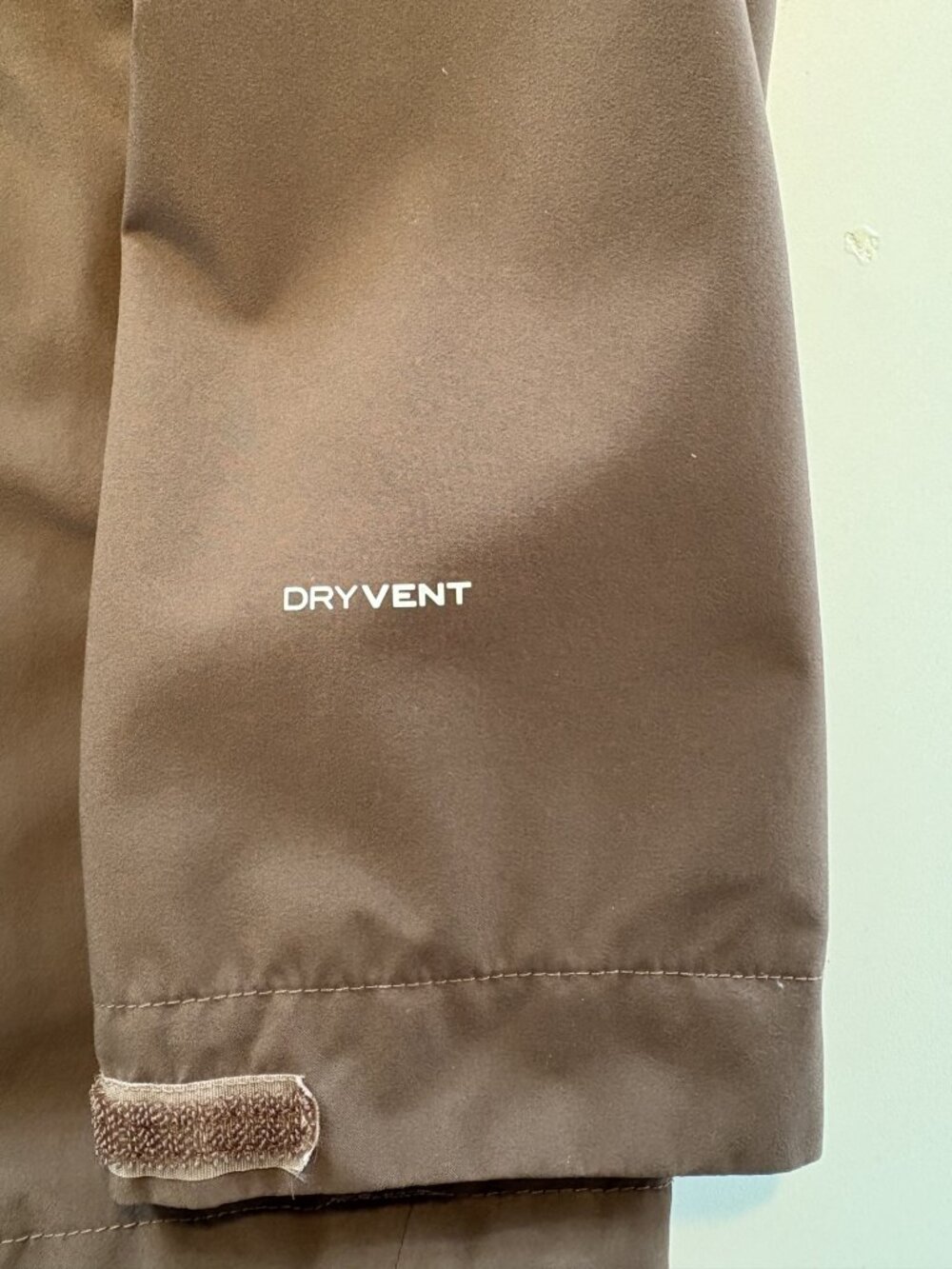 The North Face DryVent Hooded Jacket Mens M Brown Waterproof Windbreaker Coat - Picture 5 of 11